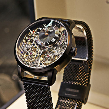 Double Tourbillon Automatic Mechanical Watch